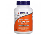 L-Lysine 1000 mg NOW Foods (100 таблеток)