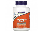 L-Tryptophan 500 мг NOW (120 вег капсул)