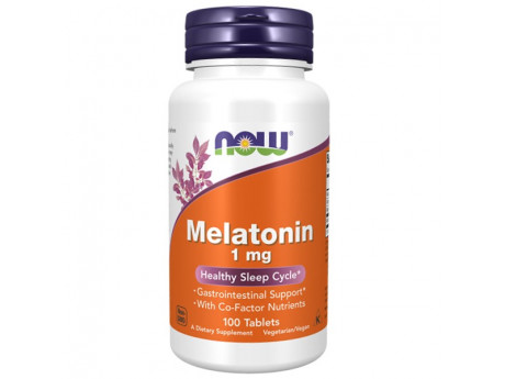 Melatonin 5 мг Now Foods (100 таблеток)