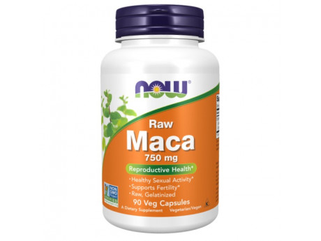 Maca 750 мг NOW (90 вег капсул)