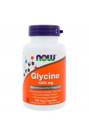 Glycine 1000 мг NOW (100 вег капсул)