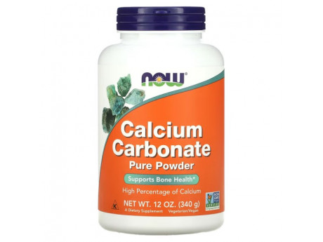 Calcium Carbonate Powder NOW (340 грамм)
