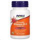 Chewable Vitamin D-3 5000 IU Mint NOW (120 таблеток)