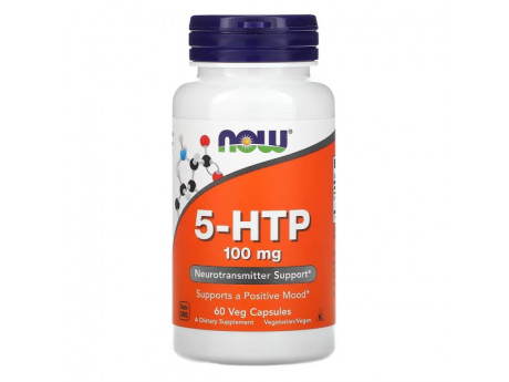 5-HTP 100 mg NOW (60 вег капсул)