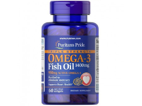Omega-3 Fish Oil 1360 мг One Per Day (90 капсул)