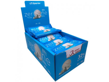Упаковка батончиків Zero One Sporter (50 грамів)