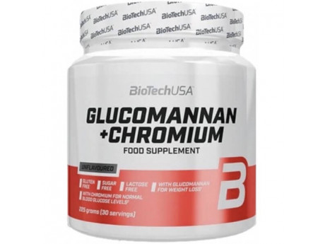 Glucomannan + Chromium Biotech USA (225 грамів)