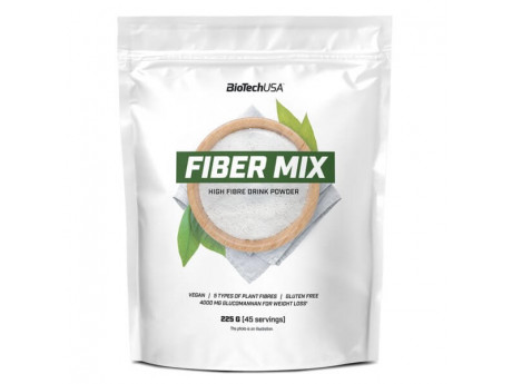 Fiber Mix Drink Powder Biotech USA (225 грамів)