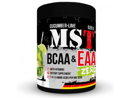 BCAA&EAA Zero MST (520 грамів)