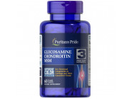 Double Strength Glucosamine, Chondroitin & MSM (60 таблеток)
