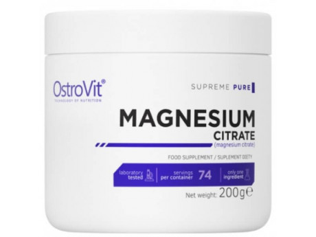 Magnesium Citrate Pure Ostrovit (200 грамм)