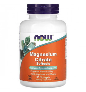 Magnesium Citrate 134 мг NOW (90 капсул)
