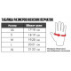 Перчатки Women (MFG-208.4 A) Sporter White/Blue