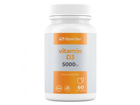 Vitamin D3 5000 ME Sporter (60 капсул)
