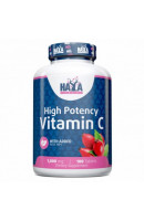 High Potency Vitamin C 1000 мг with Rose Hips Haya Labs (100 таблеток)