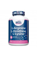 L-Arginine L-Ornithine L-Lysine Haya Labs (100 капсул)