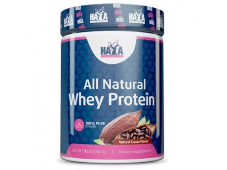 All Natural Whey Protein 100% Pure Haya Labs (454 грамів)