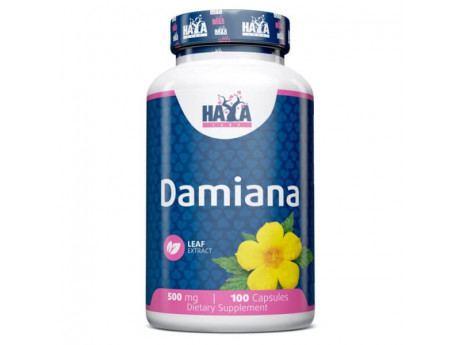 Damiana Leaf Extract Haya Labs (100 капсул)