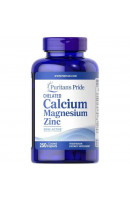 Chelated Calcium Magnesium Zinc Puritan's Pride (250 капсул)