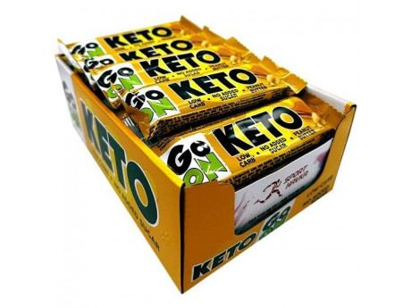 Упаковка батончиків Keto Bar Go On (24 штуки)