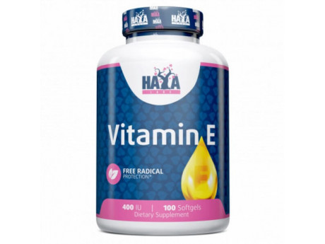 Vitamin E 400 IU Haya Labs (100 капсул)