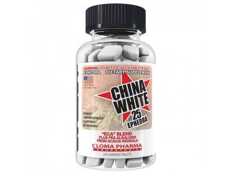 China White CLOMA PHARMA (100 таблеток)