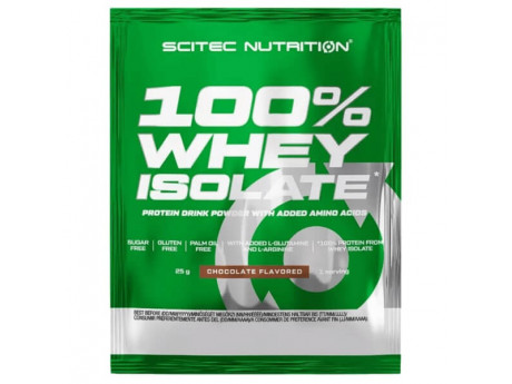 100% WHEY ISOLATE Scitec Nutrition (25 грамів)