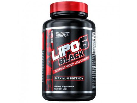 Lipo-6 Black Extreme Potency Weight Loss (120 капсул)
