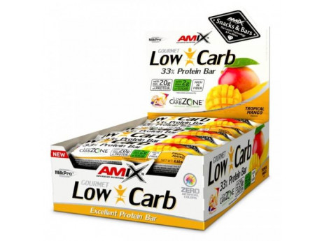 Low-Carb 33% Protein Bar Amix (15 штук по 60 грамм)