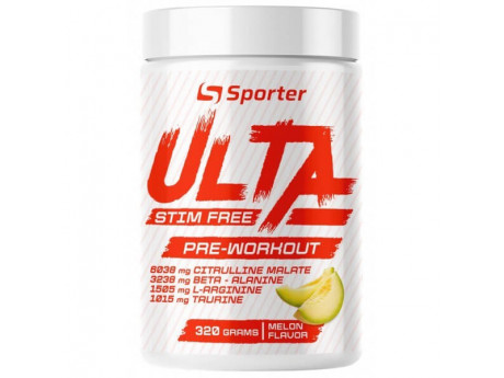 Ulta Stim Free Pre-Workout Sporter (320 грамів)
