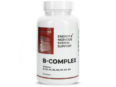 Vltamin B Complex Super Formula Progress Nutrition (90 таблеток)
