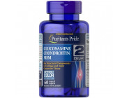 Triple strength Glucosamine Chondroitin MSM Puritans Pride (60 таблеток)
