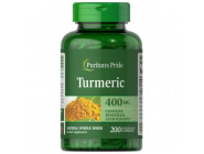 Turmeric 400 мг Puritan's Pride (200 капсул)