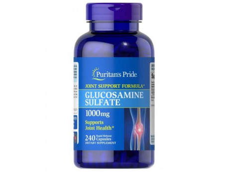 Glucosamine Sulfate 1000 мг Puritan's Pride (240 капсул)