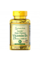 Vitamin D3 1000 IU Puritan's Pride (200 капсул)