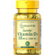 Vitamin D3 400 IU Puritan's Pride (100 таблеток)