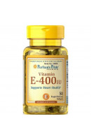 Vitamin E-400 IU Naturally Sourced Puritan's Pride (50 капсул)