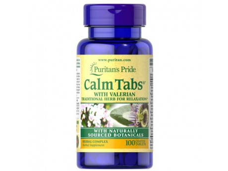 Calm Tabs with Valerian Puritan's Pride (100 таблеток)