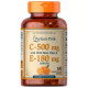Vitamin C & E 500 мг 400 IU with Rose Hips Puritan's Pride (100 капсул)